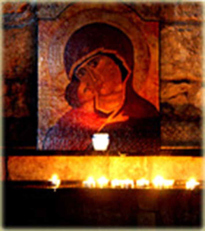 Icon on Lindisfarne